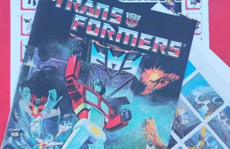 Transformers 86': Álbum Completo A Pegar foto 1