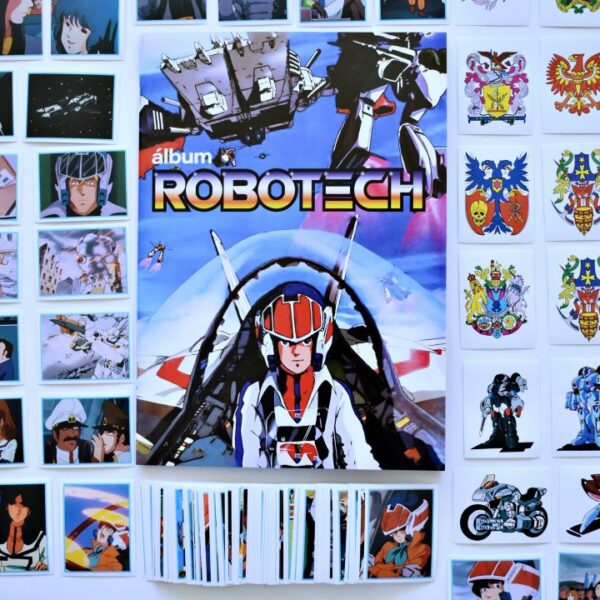 . 1 Álbum: Robotech 87' [Azul]: Álbum Completo A Pegar foto 1