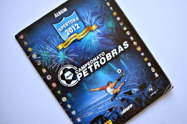 Fútbol 2012, Fútbol Petrobras 2012 (Panini, 2012): Álbum Vacío (Sin láminas)