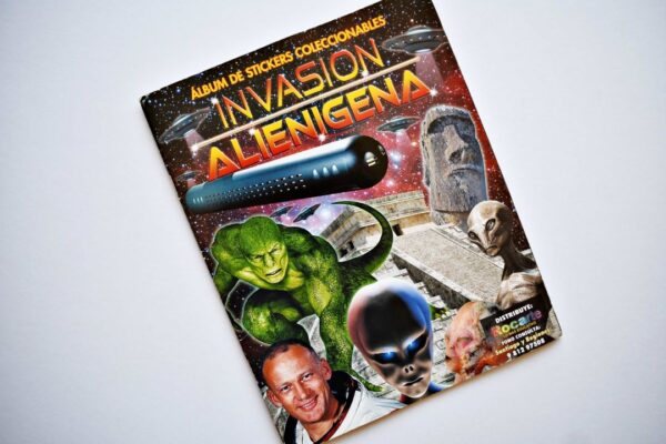 Invasión Alienígena (Rocarte, 2018): Álbum Vacío (Sin láminas)