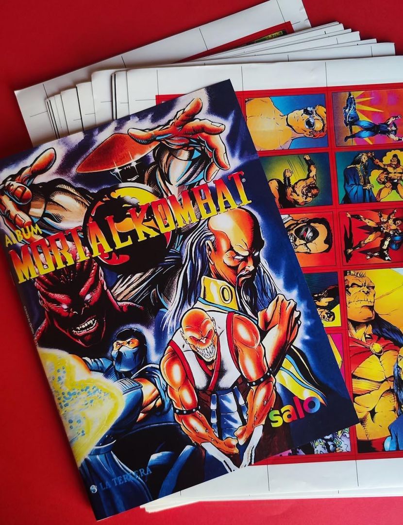 Mortal Kombat (1995): Álbum Completo A Pegar foto 1