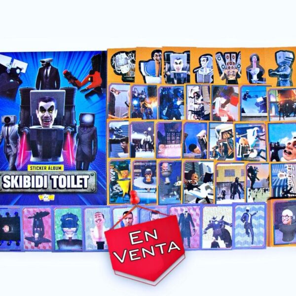 Skibidi Toilet: Álbum Completo A Pegar foto 1