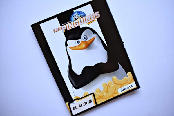 Los Pinguinos (Ansaldo, 2015): Álbum Completo (Con todas sus láminas pegadas)