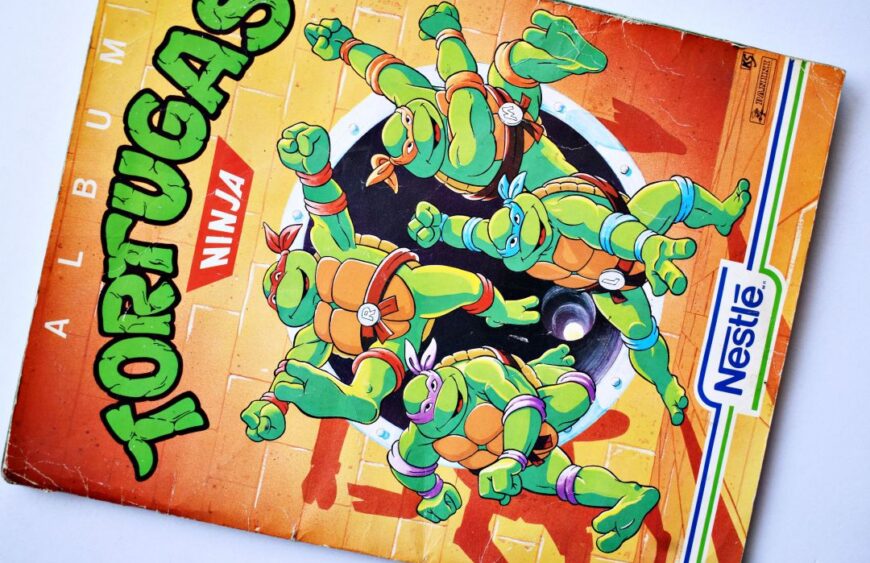 Tortugas Ninja Nestlé (Panini