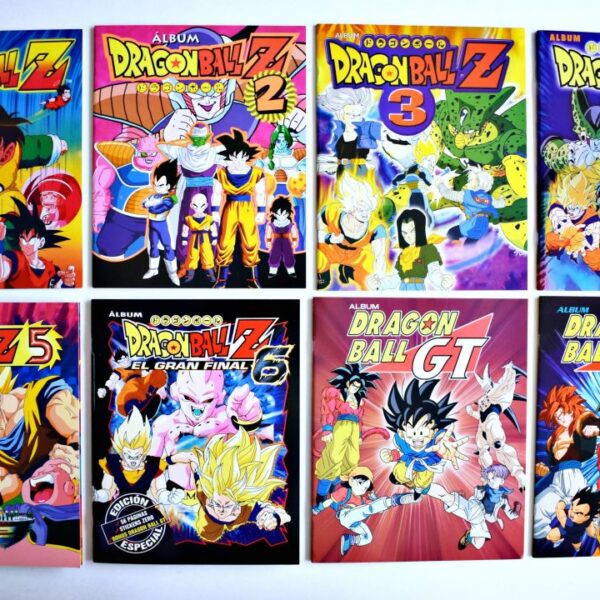 . Promos Dragon Ball Z / GT [Colección]: 8 Álbumes Completos A Pegar foto 1