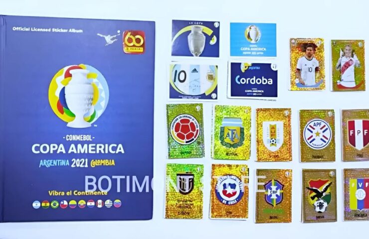 Copa América 2021 Argentina Colombia [Tapa Dura]: Álbum Completo A Pegar foto 1