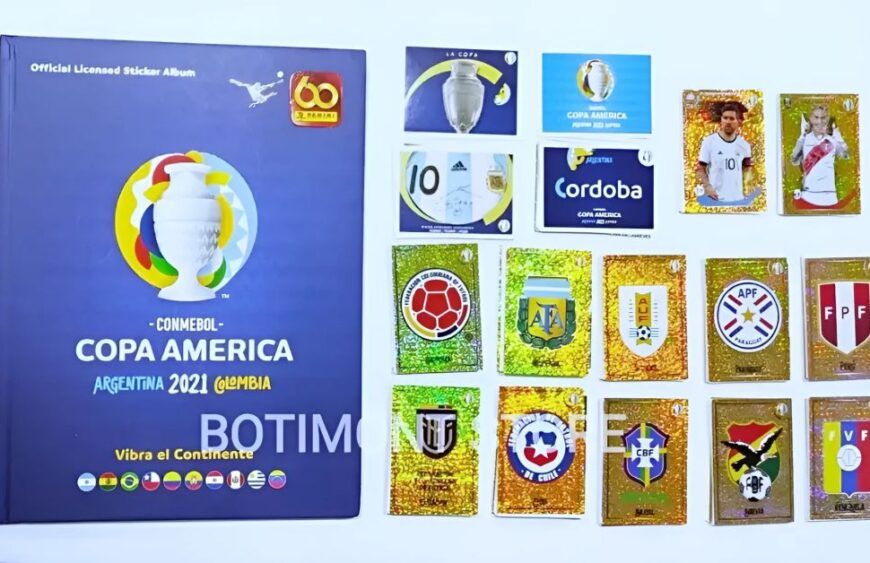 Copa América 2021 Argentina Colombia [Tapa Dura]: Álbum Completo A Pegar foto 1