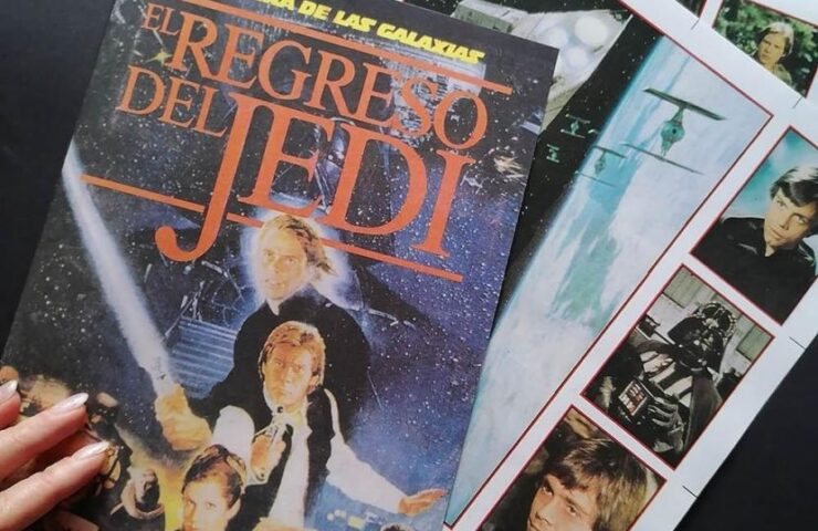 Star Wars El Regreso del Jedi (1983): Álbum Completo A Pegar foto 1