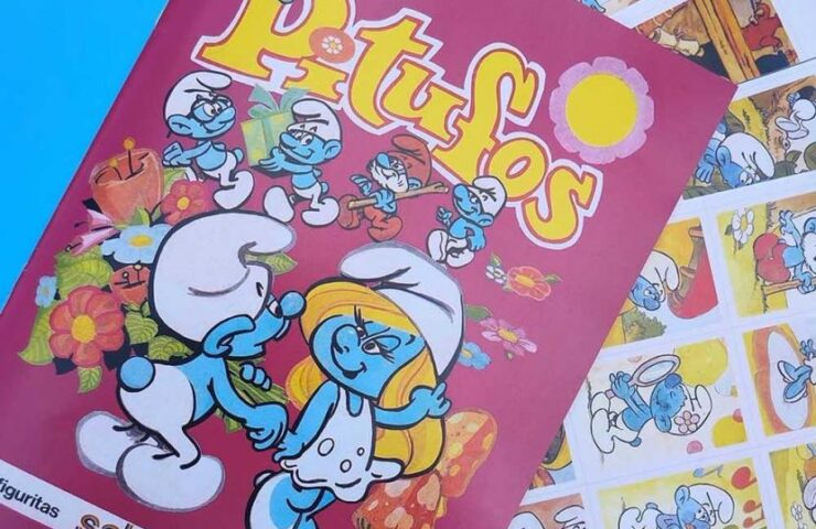 Los Pitufos (1983): Álbum Completo A Pegar foto 1