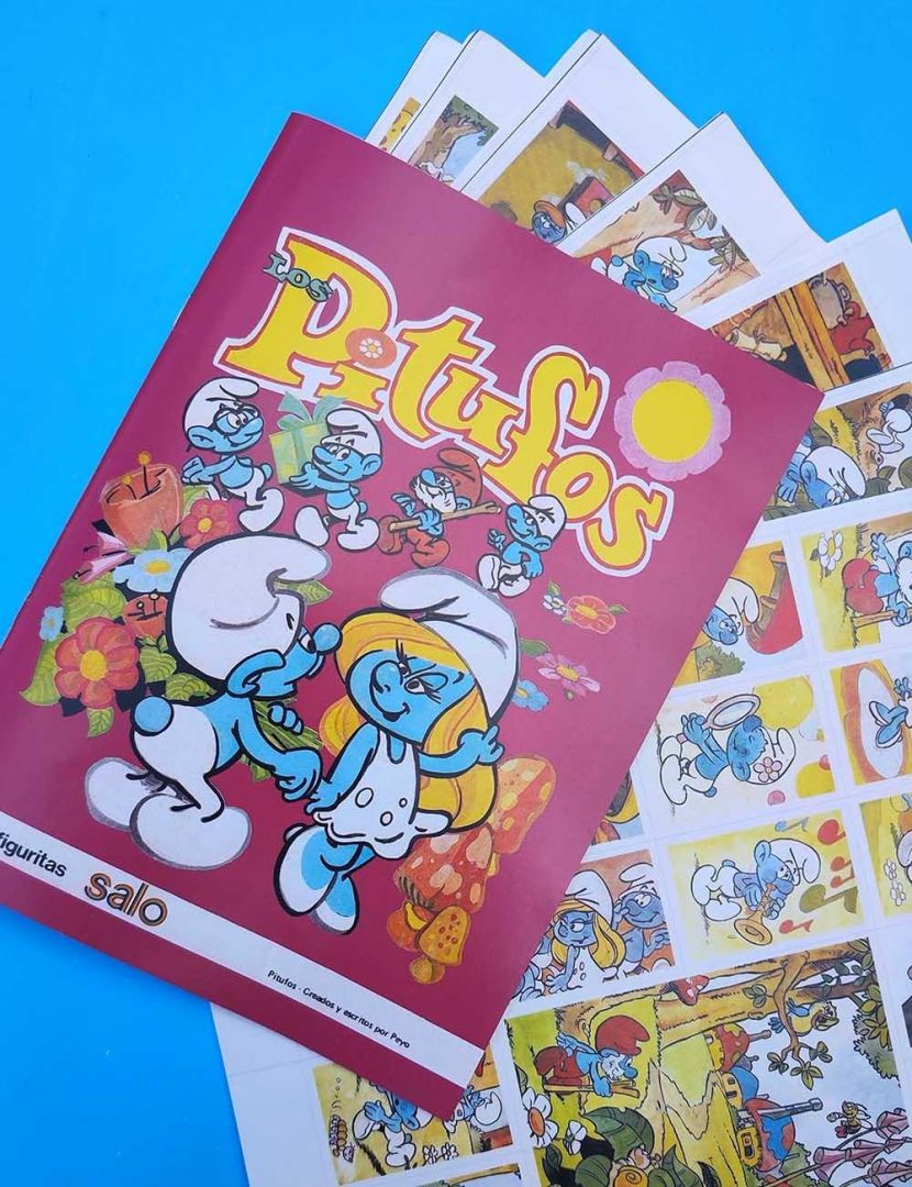 Los Pitufos (1983): Álbum Completo A Pegar foto 1