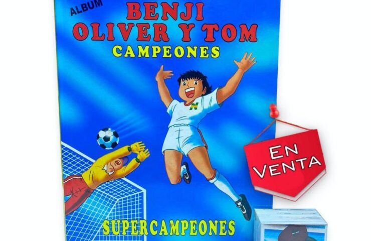 Super Campeones [Captain Tsubasa] (Tapa Dura): Álbum Completo A Pegar foto 1