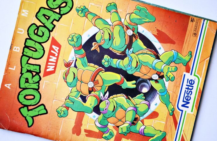 Tortugas Ninja Nestlé (Panini