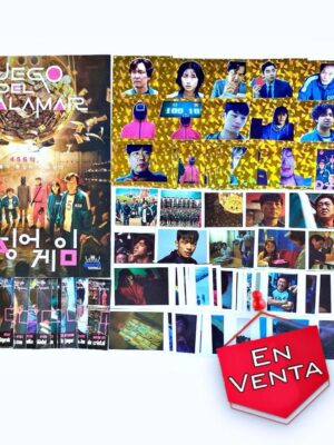 El Juego del Calamar: Álbum Completo A Pegar