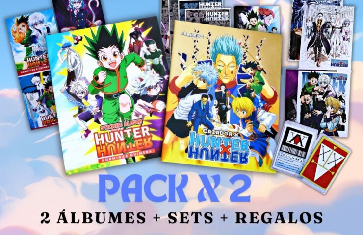 . Promos Hunter X [Colección]: 2 Álbumes Completos A Pegar [Últimas Unidades] foto 1