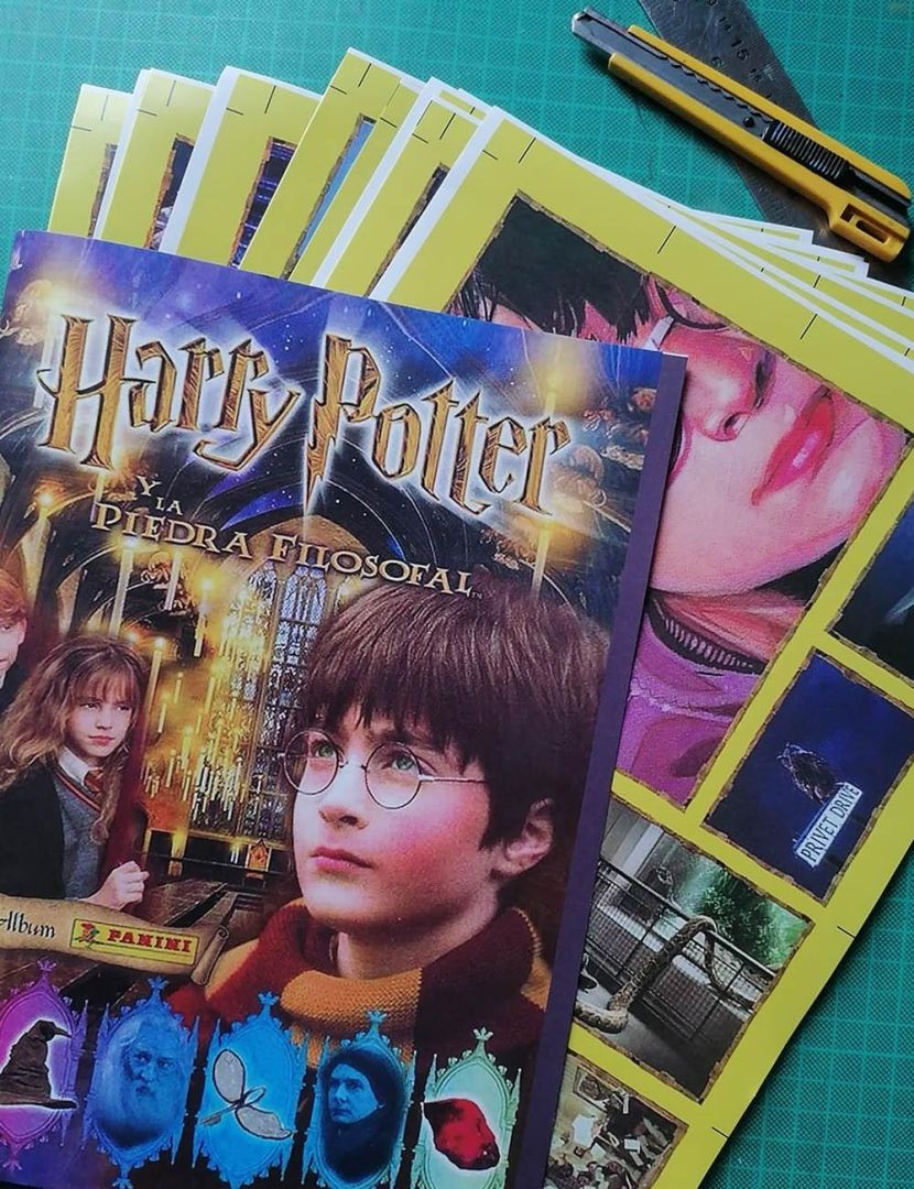 Harry Potter Y La Piedra Filosofal: Álbum Completo A Pegar foto 1