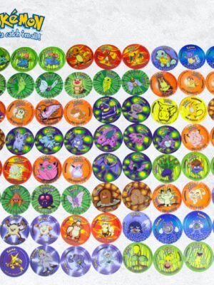 Pokémon, Tazos 1ra Generación [Colección Completa]