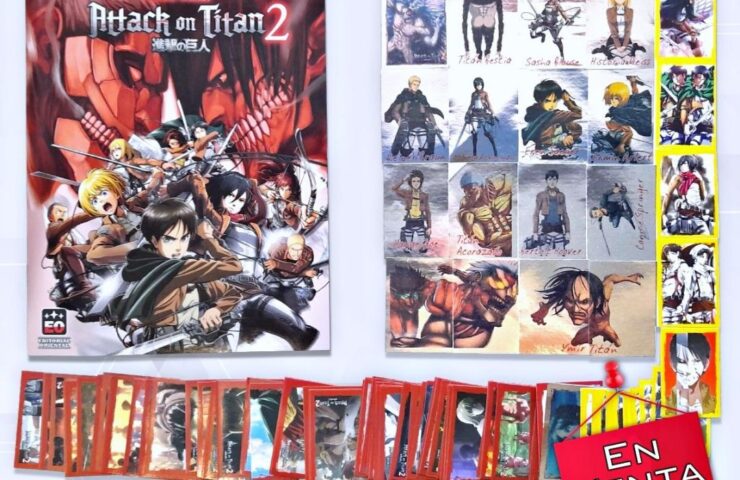 Ataque de Titanes 2: Álbum Completo A Pegar foto 1