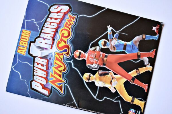 Power Rangers Ninja Storm (Salo, 2004): Álbum Vacío (Sin láminas)