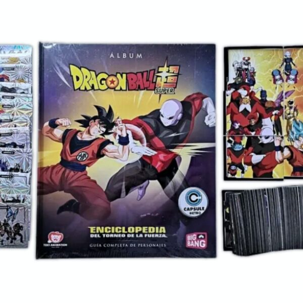 Dragon Ball Super Enciclopedia (Big-Bang): Álbum Completo Con láminas pegas foto 1