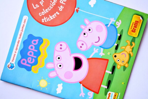 Peppa Pig, Diviertete con Peppa (Panini, 2014): Álbum Vacío (Sin láminas)