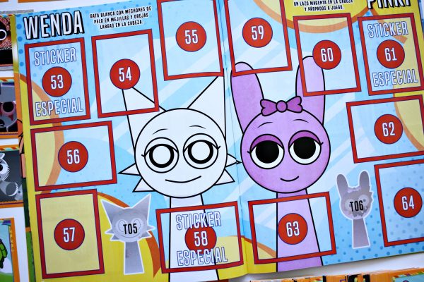 Sprunki: Álbum Completo A Pegar