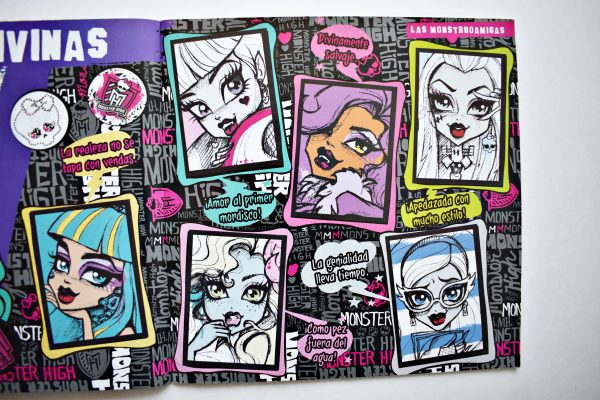 Monster High Skull Life (Panini, 2013): Álbum Completo (Con todas sus láminas pegadas)