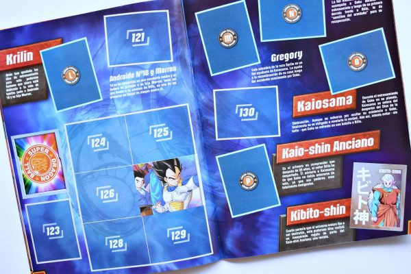 Dragon Ball Super Batalla de los Dioses (Big-Bang, 2018): Tiene 40 Láminas (Álbum)