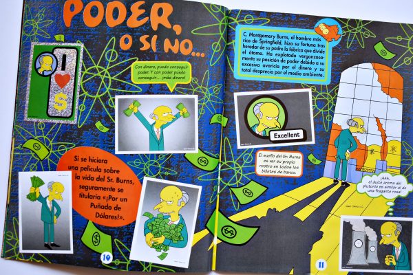 The Simpsons, III Colección Springfield (Panini, 2002): Álbum Completo (Con todas sus láminas pegadas)