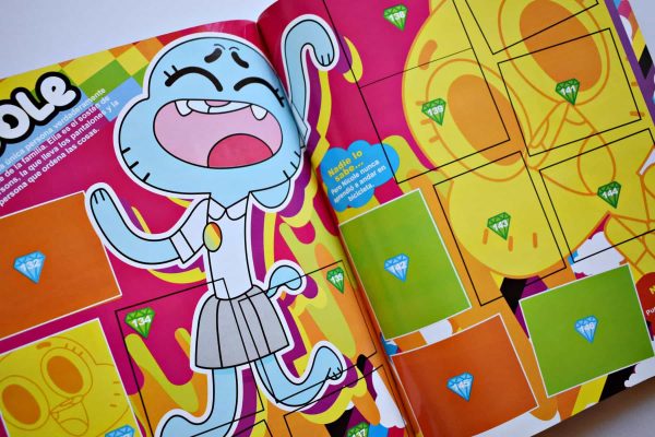 Gumball, The Amazing World (SD, 2014): Álbum Vacío (Sin láminas)
