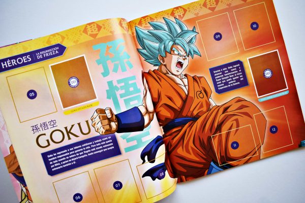 Dragon Ball Super 2 La Resurrección de F (Big-Bang, 2018): Tiene 9 Láminas (Álbum)