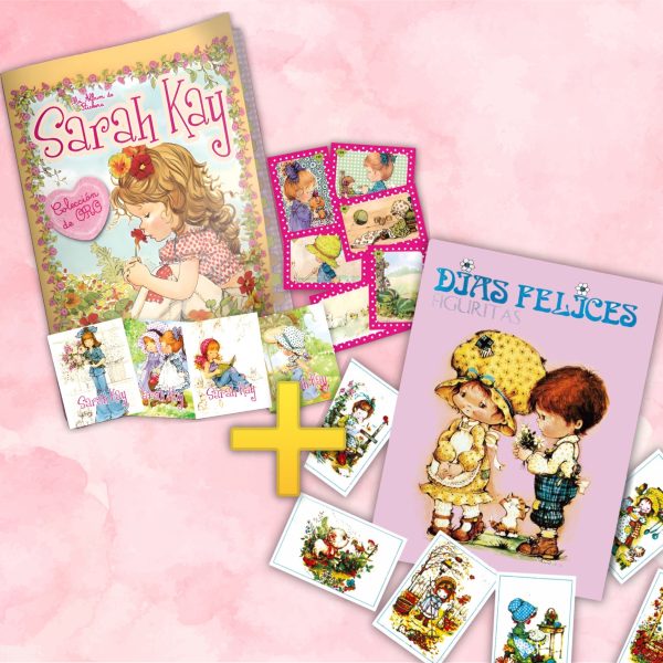 . Álbum Promo: Días Felices + Sarah Kay: Completos A Pegar
