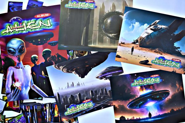 . Invasion Alien: Álbum Completo A Pegar