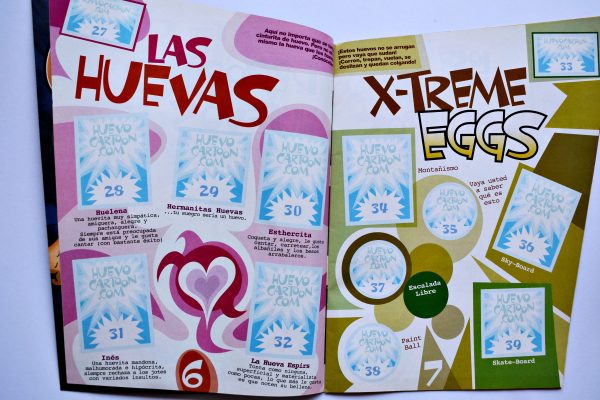Huevo Cartoon.com (Salo, 2004): Álbum Vacío (Sin láminas)