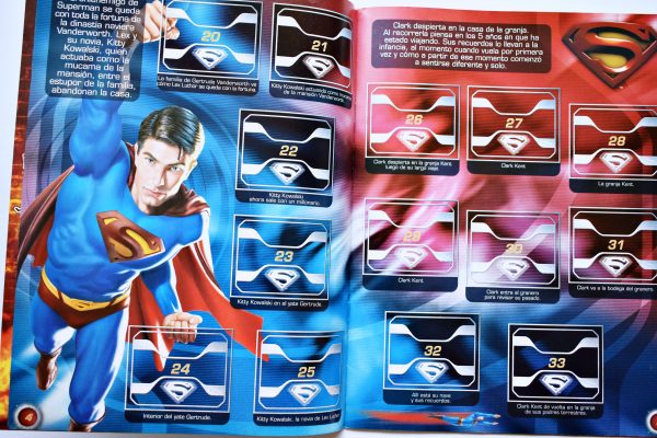 Superman Returns (Salo, 2006): Álbum Vacío (Sin láminas)