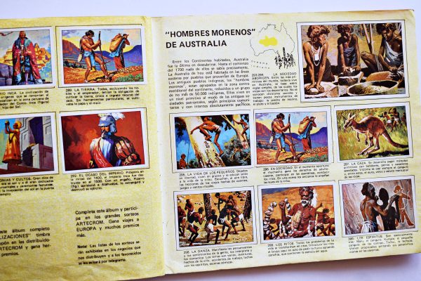 Civilizaciones (Artecrom, 1982): Álbum Completo (Con todas sus láminas pegadas)