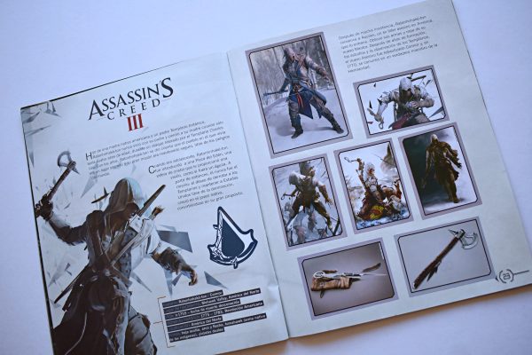 Assassin's Creed (Big-Bang, 2014): Álbum Completo (Con todas sus láminas pegadas)