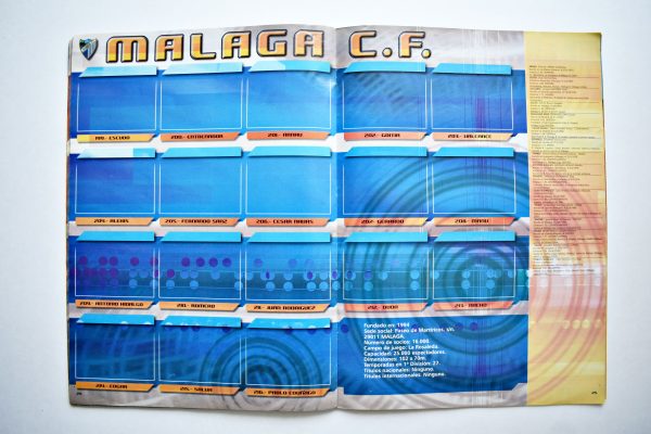 Liga Española 2005-2006 (Panini, 2005): Álbum Vacío (Sin láminas)