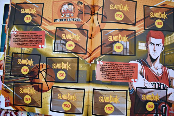 . 1 Álbum: Slam Dunk: Álbum Completo A Pegar