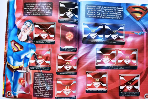 Superman Returns (Salo, 2006): Álbum Vacío (Sin láminas)