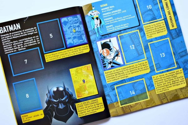 Batman Aniversario 80 Años (Panini, 2019): Álbum Vacío (Sin láminas)