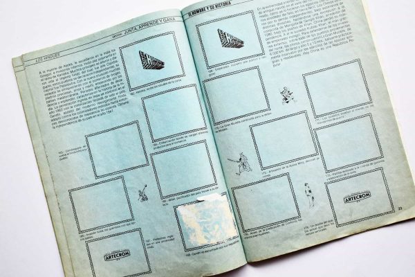 El Hombre y Su Historia (Artecrom, 1987): Tiene 16 Láminas (Álbum)