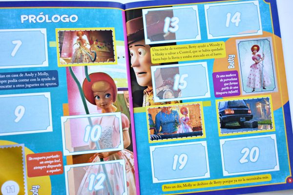 Toy Story 4 (Panini, 2019): Tiene 22 Láminas (Álbum)