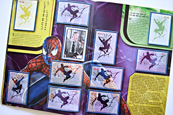 Spider-Man 1 (Merlin, 2002): Tiene 29 Láminas (Álbum)