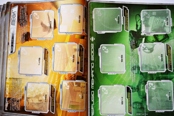 Mekano 2 (Panini, 2003): Álbum Vacío (Sin láminas)