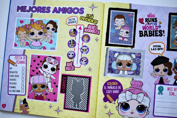 L.O.L. Surprise! Vamos a ser amigos (Panini, 2019): Álbum Completo (Con todas sus láminas pegadas)
