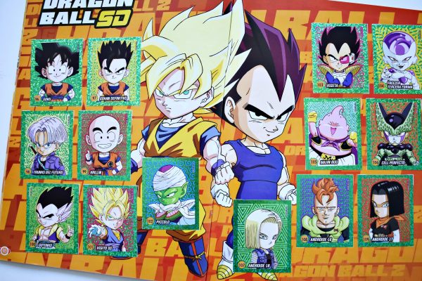Dragon Ball Z [Aniversario] (Sticker Design, 2021): Álbum Completo (Con todas sus láminas pegadas)