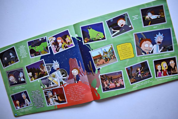 Rick and Morty (Big-Bang, 2018): Álbum Completo (Con todas sus láminas pegadas)