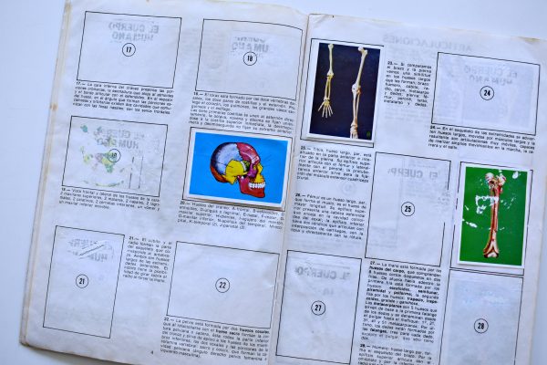 El Cuerpo Humano Tridimensional (Artecrom, 1989): Tiene 36 Láminas (Álbum)