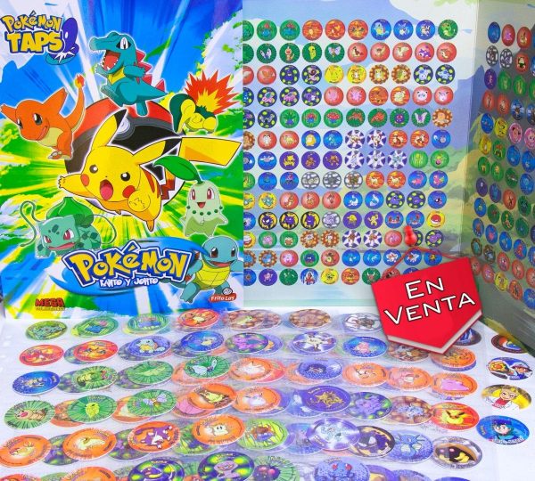 Pokémon, Tazos 1ra Generación [Colección Completa]