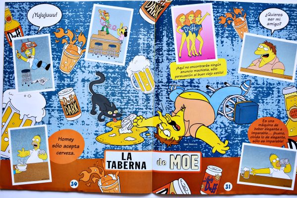 The Simpsons, III Colección Springfield (Panini, 2002): Álbum Completo (Con todas sus láminas pegadas)